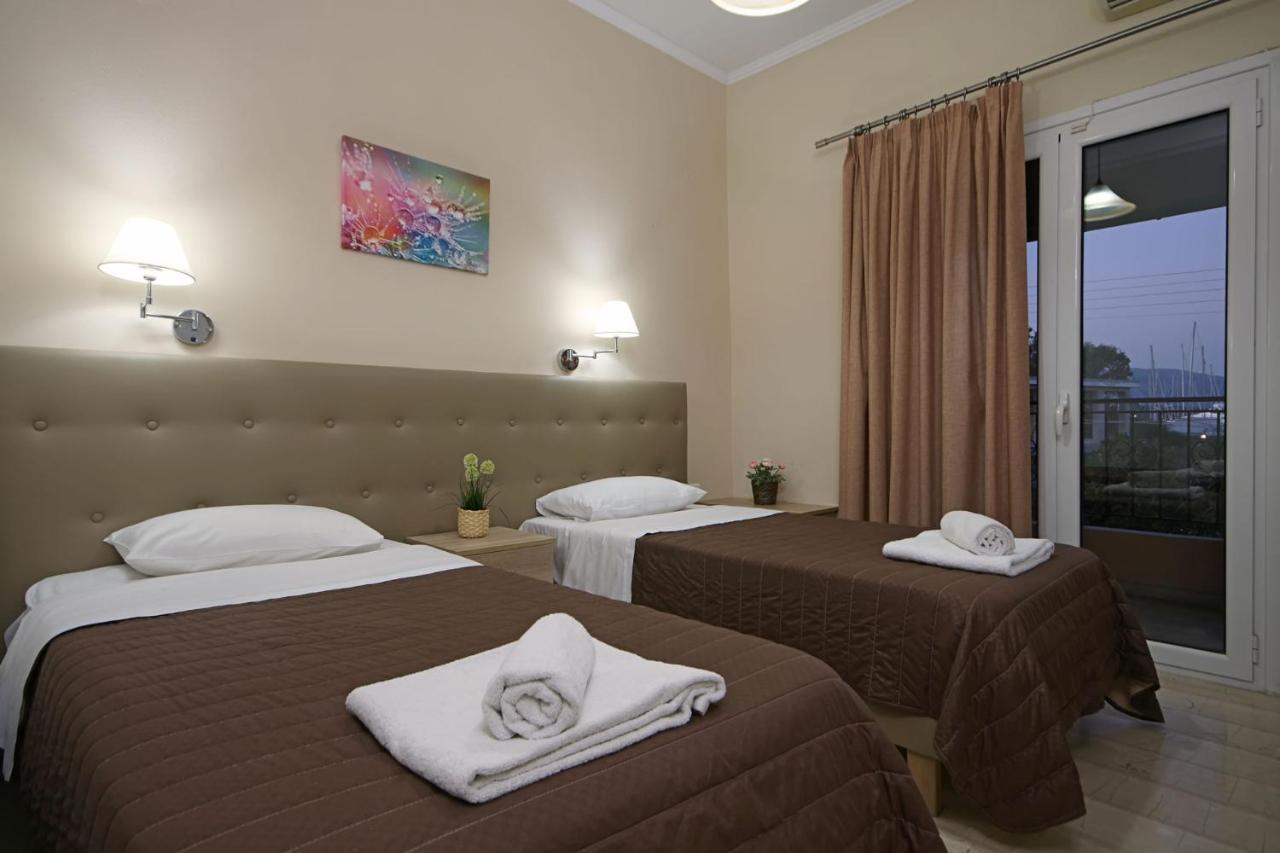 Stavros Apartments Kontokali Next To Gouvia Marina ภายนอก รูปภาพ
